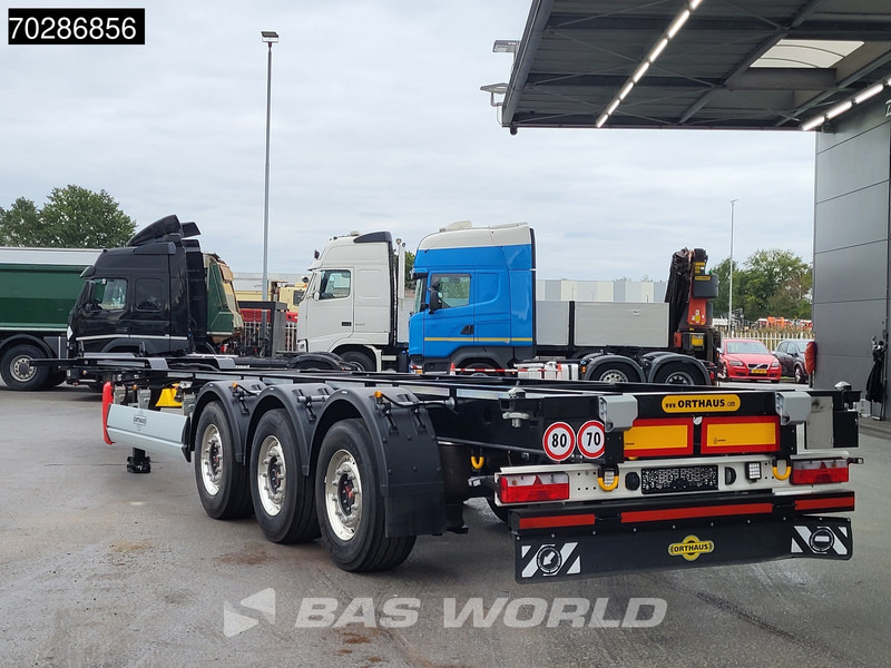 Orthaus CGS 3 axles NEW Liftachse 40ft 45ft SAF - Containertransporter/ Wissellaadbak oplegger: afbeelding 3 Orthaus CGS 3 axles NEW Liftachse 40ft 45ft SAF - Containertransporter/ Wissellaadbak oplegger: afbeelding 3