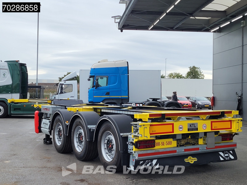 Orthaus CGS (Euro Slider 500) 3 axles Multi 45ft Lift Axle extendable SAF - Containertransporter/ Wissellaadbak oplegger: afbeelding 3 Orthaus CGS (Euro Slider 500) 3 axles Multi 45ft Lift Axle extendable SAF - Containertransporter/ Wissellaadbak oplegger: afbeelding 3