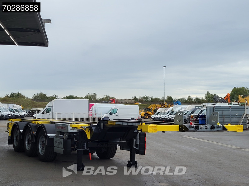 Orthaus CGS (Euro Slider 500) 3 axles Multi 45ft Lift Axle extendable SAF - Containertransporter/ Wissellaadbak oplegger: afbeelding 5 Orthaus CGS (Euro Slider 500) 3 axles Multi 45ft Lift Axle extendable SAF - Containertransporter/ Wissellaadbak oplegger: afbeelding 5