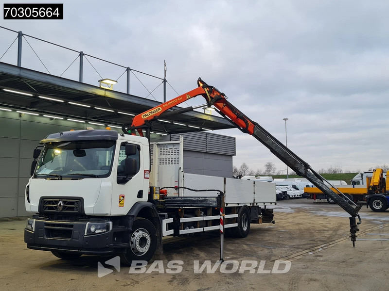 Renault C 280 4X2 Palfinger PK12002 - EH Crane Kran Rotator Automatic Euro 6 - Vrachtwagen met open laadbak, Kraanwagen: afbeelding 5 Renault C 280 4X2 Palfinger PK12002 - EH Crane Kran Rotator Automatic Euro 6 - Vrachtwagen met open laadbak, Kraanwagen: afbeelding 5