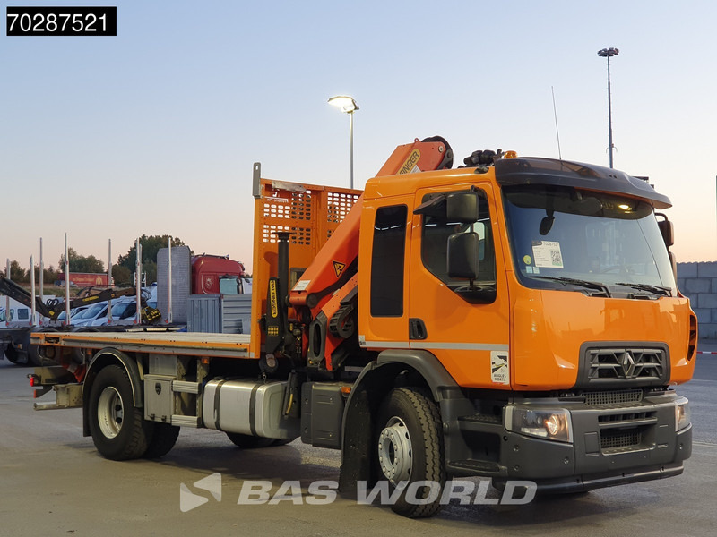 Vrachtwagen met open laadbak, Kraanwagen Renault C 320 4X2 Palfinger PK 18002 EH Crane Optibrake Automatic Euro 6: afbeelding 10