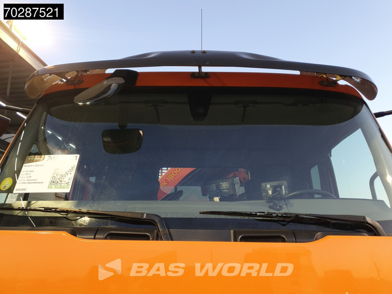 Vrachtwagen met open laadbak, Kraanwagen Renault C 320 4X2 Palfinger PK 18002 EH Crane Optibrake Automatic Euro 6: afbeelding 13