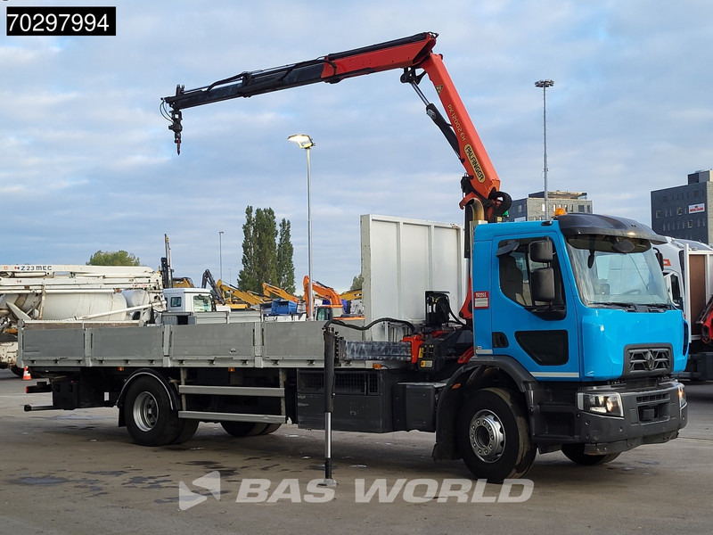 Renault C 320 C 4X2 Palfinger PK12002 EH Kran Crane Automatic Euro 6 - Vrachtwagen met open laadbak, Kraanwagen: afbeelding 3 Renault C 320 C 4X2 Palfinger PK12002 EH Kran Crane Automatic Euro 6 - Vrachtwagen met open laadbak, Kraanwagen: afbeelding 3