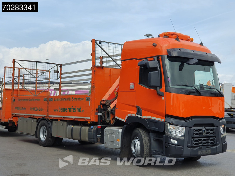 Renault C 380 4X2 Palfinger PK18002-EH Retarder Automatic Standklima Euro 6 - Vrachtwagen met open laadbak, Kraanwagen: afbeelding 2 Renault C 380 4X2 Palfinger PK18002-EH Retarder Automatic Standklima Euro 6 - Vrachtwagen met open laadbak, Kraanwagen: afbeelding 2