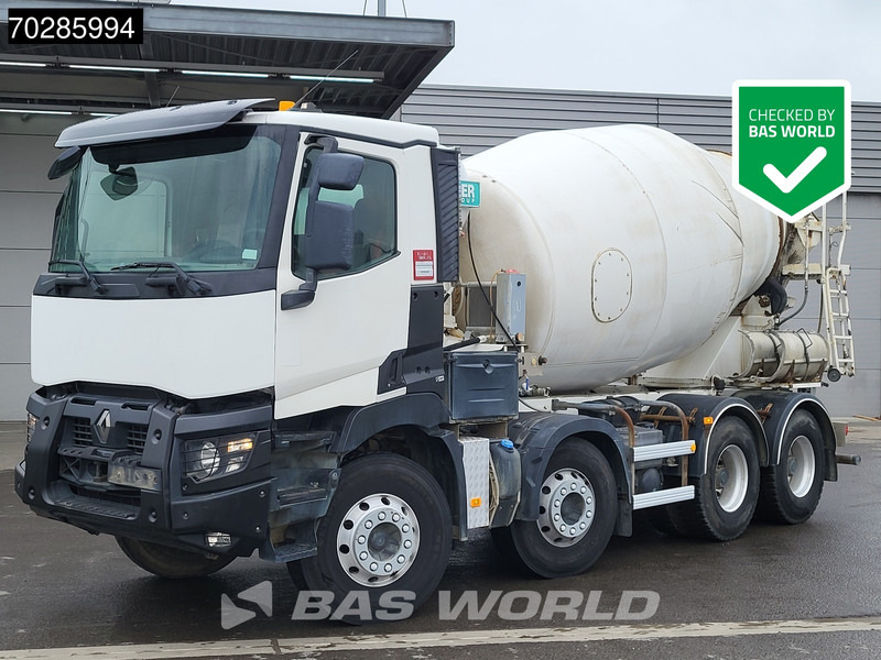 Renault C 430 8X4 9m3 IMER Mixer Big-Axle Steelsuspension Automatic Euro 6 - Betonmixer: afbeelding 1 Renault C 430 8X4 9m3 IMER Mixer Big-Axle Steelsuspension Automatic Euro 6 - Betonmixer: afbeelding 1