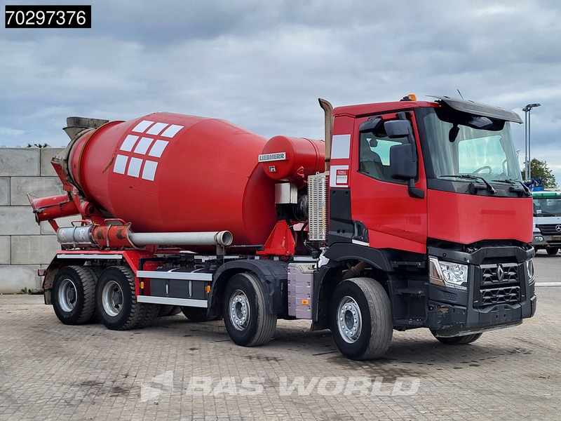 Renault C 430 8X4 9m3 Liebherr Mixer Steelsuspension Big-Axle Euro 6 - Betonmixer: afbeelding 3 Renault C 430 8X4 9m3 Liebherr Mixer Steelsuspension Big-Axle Euro 6 - Betonmixer: afbeelding 3