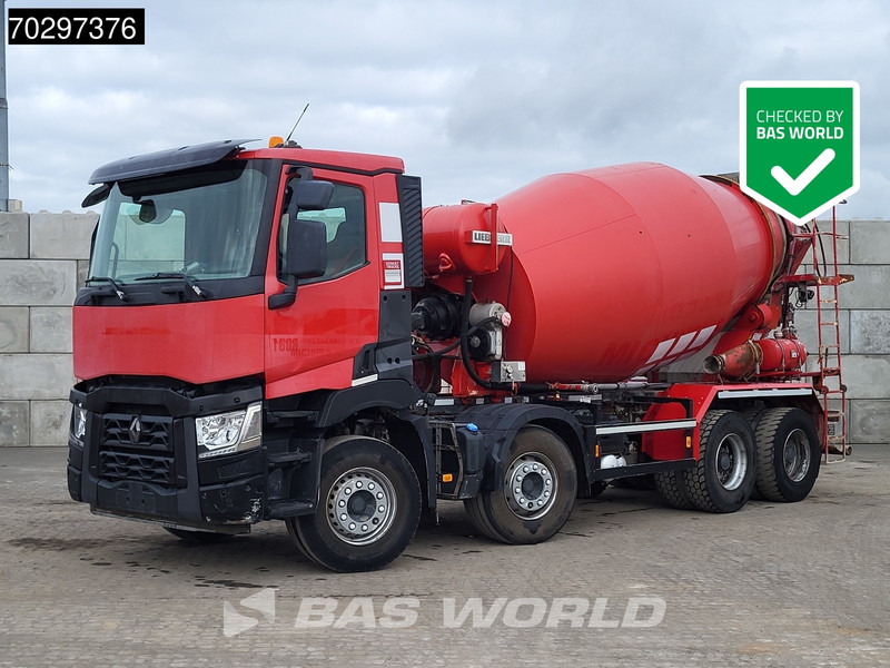 Renault C 430 8X4 9m3 Liebherr Mixer Steelsuspension Big-Axle Euro 6 - Betonmixer: afbeelding 1 Renault C 430 8X4 9m3 Liebherr Mixer Steelsuspension Big-Axle Euro 6 - Betonmixer: afbeelding 1