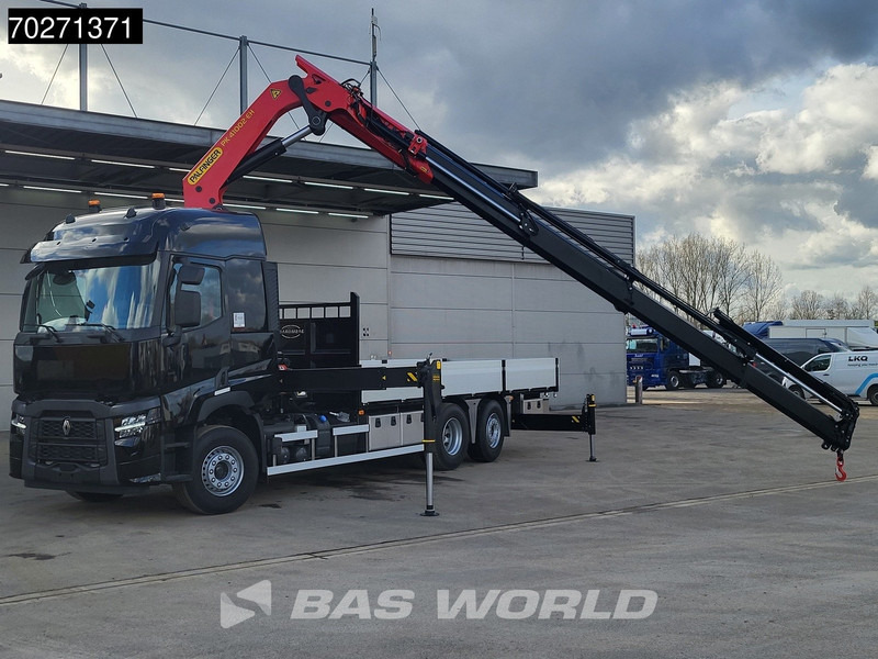Renault C 480 6X2 NEW! Palfinger PK41002 EH Crane Kran ACC Euro 6 - Vrachtwagen met open laadbak, Kraanwagen: afbeelding 5 Renault C 480 6X2 NEW! Palfinger PK41002 EH Crane Kran ACC Euro 6 - Vrachtwagen met open laadbak, Kraanwagen: afbeelding 5