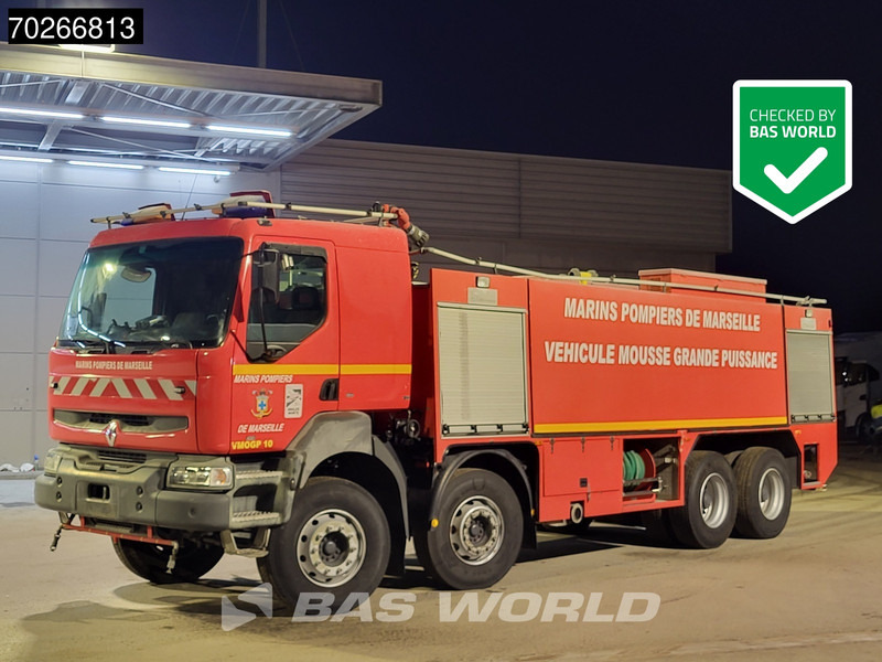 Renault Kerax 400 8X4 Feuerwehr Telma 12000L Manual Steelsuspension Euro 2 - Brandweerwagen: afbeelding 1 Renault Kerax 400 8X4 Feuerwehr Telma 12000L Manual Steelsuspension Euro 2 - Brandweerwagen: afbeelding 1