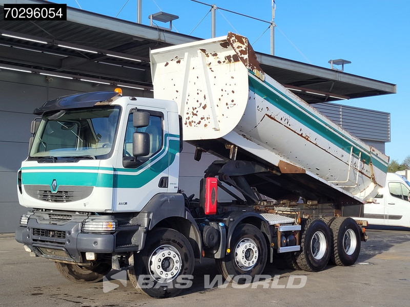 Renault Kerax 460 8X4 Steel Tipper Retarder Big-Axle Steelsuspension Euro 5 - Kipper vrachtwagen: afbeelding 3 Renault Kerax 460 8X4 Steel Tipper Retarder Big-Axle Steelsuspension Euro 5 - Kipper vrachtwagen: afbeelding 3