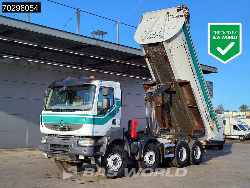 Renault Kerax 460 8X4 Steel Tipper Retarder Big-Axle Steelsuspension Euro 5 - Kipper vrachtwagen: afbeelding 1 Renault Kerax 460 8X4 Steel Tipper Retarder Big-Axle Steelsuspension Euro 5 - Kipper vrachtwagen: afbeelding 1