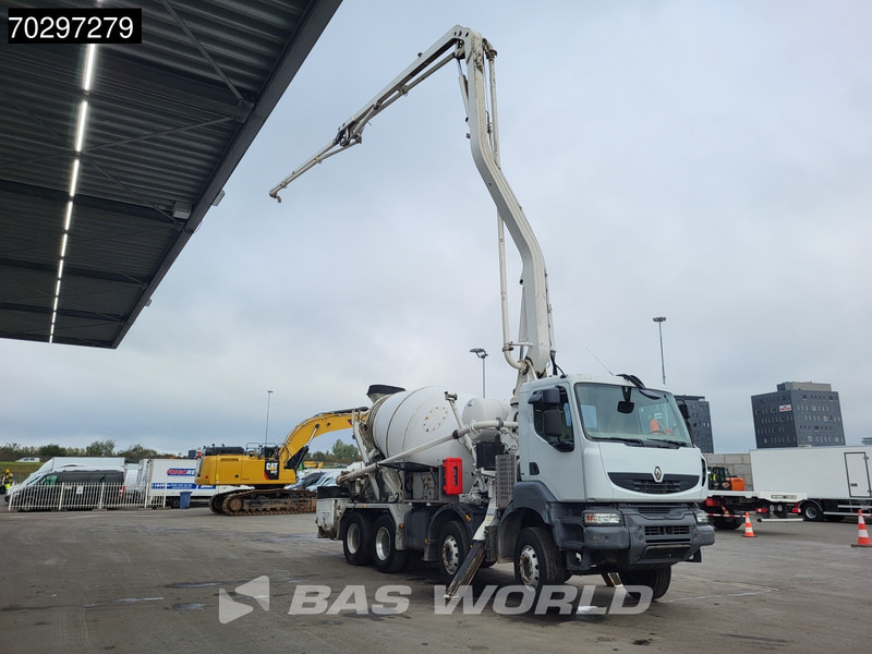 Renault Kerax 8X4 Mecbo M3-23/100-BZ Pomp+Mixer Big-Axle Steelsuspension Euro 5 - Betonmixer: afbeelding 3 Renault Kerax 8X4 Mecbo M3-23/100-BZ Pomp+Mixer Big-Axle Steelsuspension Euro 5 - Betonmixer: afbeelding 3