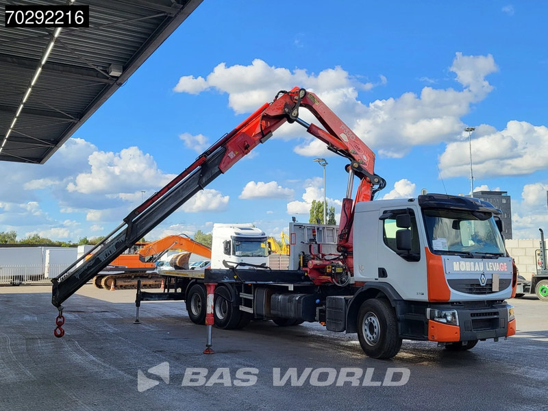 Renault Premium 370 6X2 Fassi F330B.23 Kran Crane Manual Big-Axle Lift-Axle Euro 4 - Vrachtwagen met open laadbak, Kraanwagen: afbeelding 5 Renault Premium 370 6X2 Fassi F330B.23 Kran Crane Manual Big-Axle Lift-Axle Euro 4 - Vrachtwagen met open laadbak, Kraanwagen: afbeelding 5