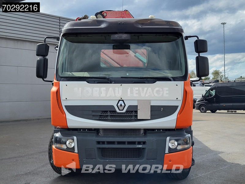 Vrachtwagen met open laadbak, Kraanwagen Renault Premium 370 6X2 Fassi F330B.23 Kran Crane Manual Big-Axle Lift-Axle Euro 4: afbeelding 12
