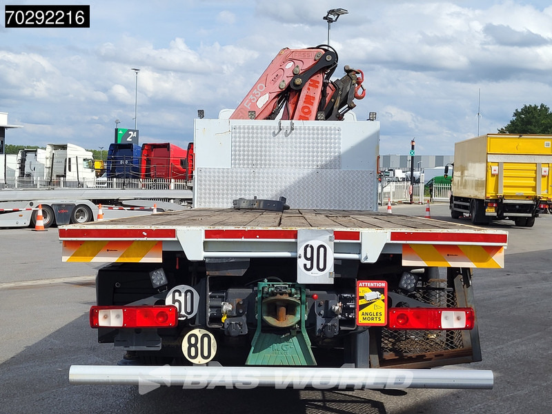 Vrachtwagen met open laadbak, Kraanwagen Renault Premium 370 6X2 Fassi F330B.23 Kran Crane Manual Big-Axle Lift-Axle Euro 4: afbeelding 16