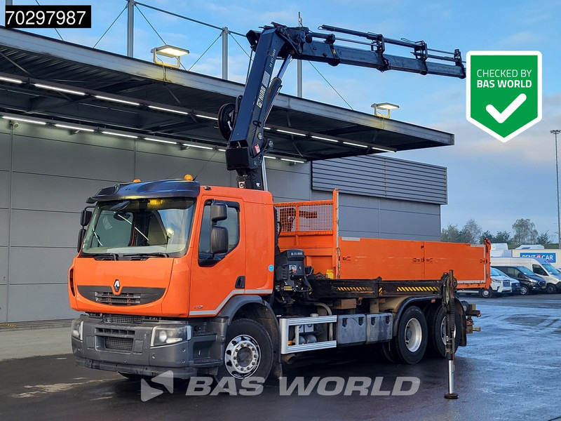 Renault Premium 430 Lander 6X4 10m3 Atelier Tipper RC HIAB 211 EP-4 Crane Big-Axle Euro 5 - Kipper vrachtwagen, Kraanwagen: afbeelding 1 Renault Premium 430 Lander 6X4 10m3 Atelier Tipper RC HIAB 211 EP-4 Crane Big-Axle Euro 5 - Kipper vrachtwagen, Kraanwagen: afbeelding 1