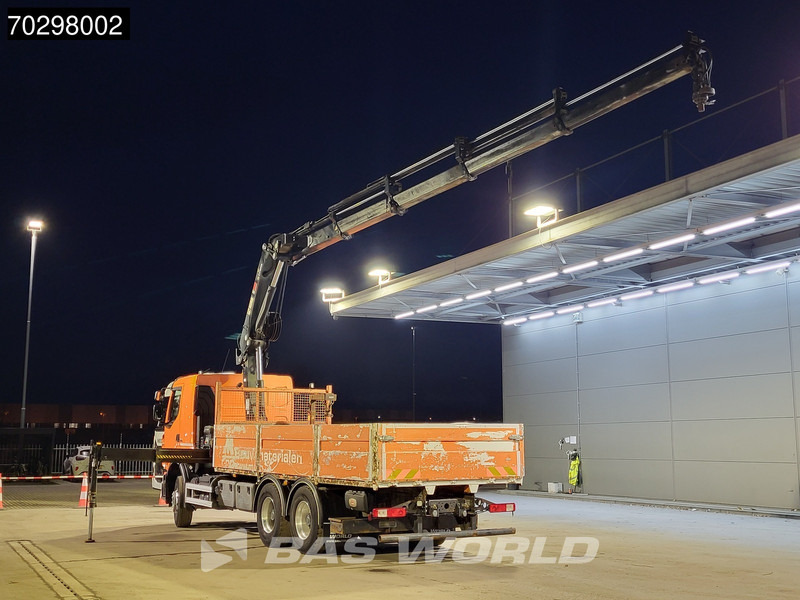 Renault Premium 430 Lander 6X4 211 EP-4 HIDUO Kran Crane Automatic Airco Euro 5 - Vrachtwagen met open laadbak, Kraanwagen: afbeelding 3 Renault Premium 430 Lander 6X4 211 EP-4 HIDUO Kran Crane Automatic Airco Euro 5 - Vrachtwagen met open laadbak, Kraanwagen: afbeelding 3