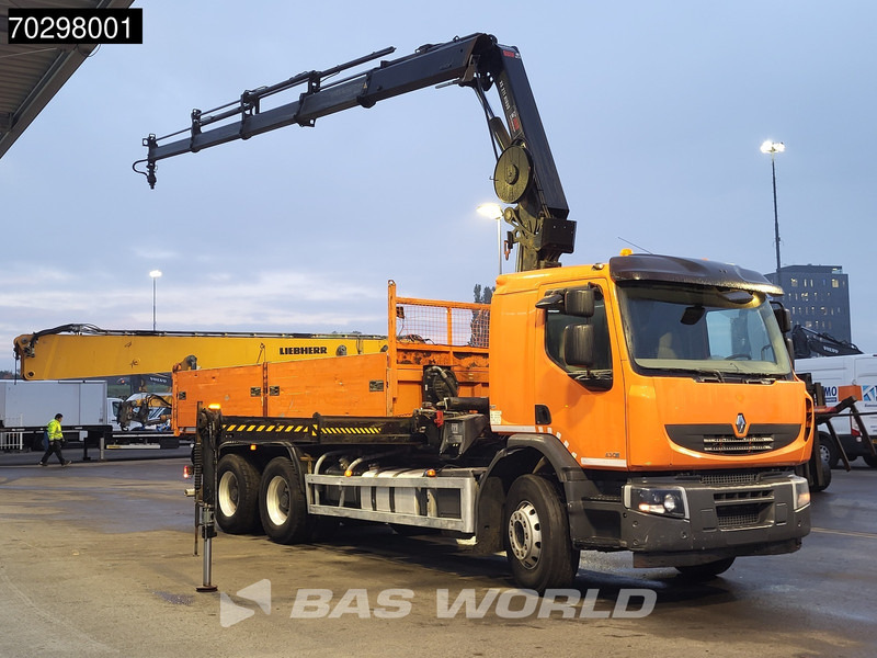 Renault Premium 430 Lander 6X4 HIAB 211 EP-4 Crane Tipper Big-Axle Automatic Euro 5 - Kipper vrachtwagen, Kraanwagen: afbeelding 5 Renault Premium 430 Lander 6X4 HIAB 211 EP-4 Crane Tipper Big-Axle Automatic Euro 5 - Kipper vrachtwagen, Kraanwagen: afbeelding 5