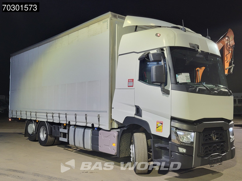 Renault T 480 6X2 Curtainsides Lift + steering axle Automatic Euro 6 - Schuifzeilen vrachtwagen: afbeelding 3 Renault T 480 6X2 Curtainsides Lift + steering axle Automatic Euro 6 - Schuifzeilen vrachtwagen: afbeelding 3