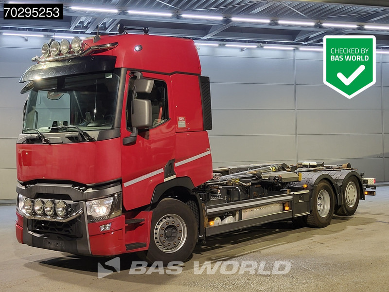 Renault T 520 6X2 21Ton Meiller RS 21.70 Retarder Lift+Steering-Axle Automatic ACC Euro 6 - Haakarmsysteem vrachtwagen: afbeelding 1 Renault T 520 6X2 21Ton Meiller RS 21.70 Retarder Lift+Steering-Axle Automatic ACC Euro 6 - Haakarmsysteem vrachtwagen: afbeelding 1