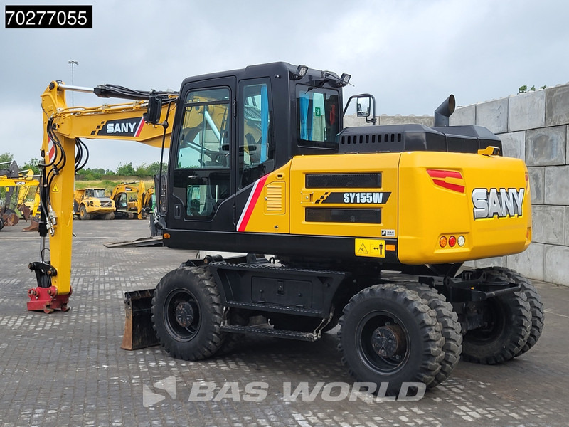 Sany SY155W - Mobiele graafmachine: afbeelding 2 Sany SY155W - Mobiele graafmachine: afbeelding 2