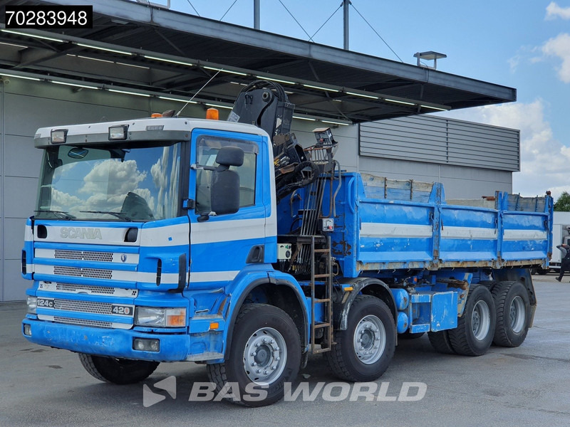 Leasing Scania G420 8X4 15m3 tipper Hiab 144 Crane Steelsuspension Manual Big-Axle Euro 3 Scania G420 8X4 15m3 tipper Hiab 144 Crane Steelsuspension Manual Big-Axle Euro 3: afbeelding 10 Leasing Scania G420 8X4 15m3 tipper Hiab 144 Crane Steelsuspension Manual Big-Axle Euro 3 Scania G420 8X4 15m3 tipper Hiab 144 Crane Steelsuspension Manual Big-Axle Euro 3: afbeelding 10