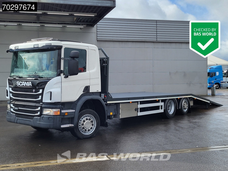 Scania P320 P 6X2 Machine transporter Winch Lift+Steering Axle Euro 6 - Autovrachtwagen vrachtwagen: afbeelding 1 Scania P320 P 6X2 Machine transporter Winch Lift+Steering Axle Euro 6 - Autovrachtwagen vrachtwagen: afbeelding 1