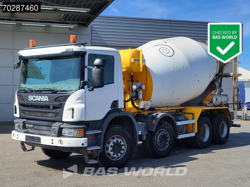 Scania P410 8X4 9m3 Liebherr mixer 3-Pedals Steering axle Big-Axle Euro 6 - Betonmixer: afbeelding 1 Scania P410 8X4 9m3 Liebherr mixer 3-Pedals Steering axle Big-Axle Euro 6 - Betonmixer: afbeelding 1