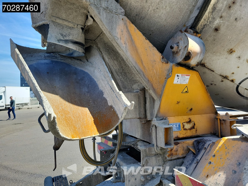Betonmixer Scania P410 8X4 9m3 Liebherr mixer 3-Pedals Steering axle Big-Axle Euro 6: afbeelding 16