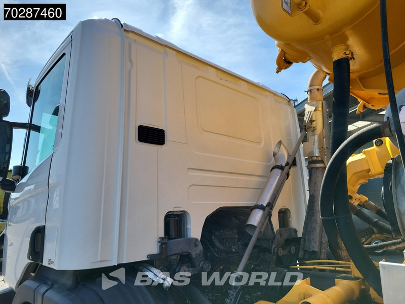 Betonmixer Scania P410 8X4 9m3 Liebherr mixer 3-Pedals Steering axle Big-Axle Euro 6: afbeelding 10