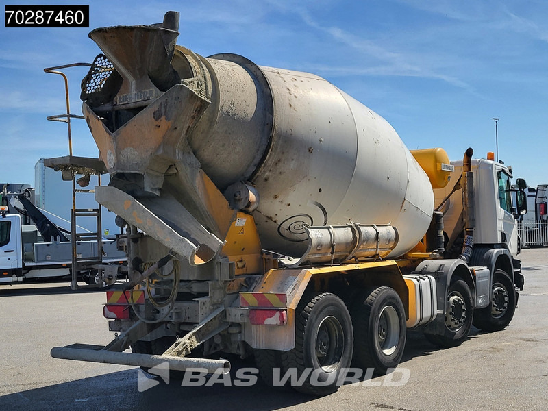 Betonmixer Scania P410 8X4 9m3 Liebherr mixer 3-Pedals Steering axle Big-Axle Euro 6: afbeelding 5