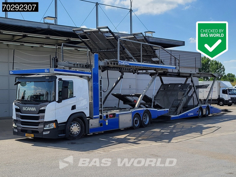 Scania P450 6X2 NL-Truck Car transporter Retarder Standklima Navi ACC LED Euro 6 - Autovrachtwagen vrachtwagen: afbeelding 1 Scania P450 6X2 NL-Truck Car transporter Retarder Standklima Navi ACC LED Euro 6 - Autovrachtwagen vrachtwagen: afbeelding 1