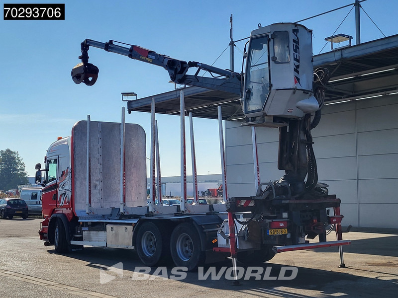 Scania R450 R 6X4 NL-Truck Kesla 2110T Crane Kran Holztransport Manual ACC Xenon Euro 6 - Houttransport, Kraanwagen: afbeelding 2 Scania R450 R 6X4 NL-Truck Kesla 2110T Crane Kran Holztransport Manual ACC Xenon Euro 6 - Houttransport, Kraanwagen: afbeelding 2