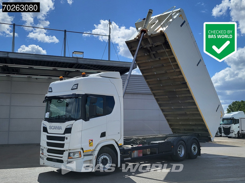 Scania R500 6X2 39m3 Alu kipper Retarder Full air suspension Liftachse Navi Euro 6 - Kipper vrachtwagen: afbeelding 1 Scania R500 6X2 39m3 Alu kipper Retarder Full air suspension Liftachse Navi Euro 6 - Kipper vrachtwagen: afbeelding 1