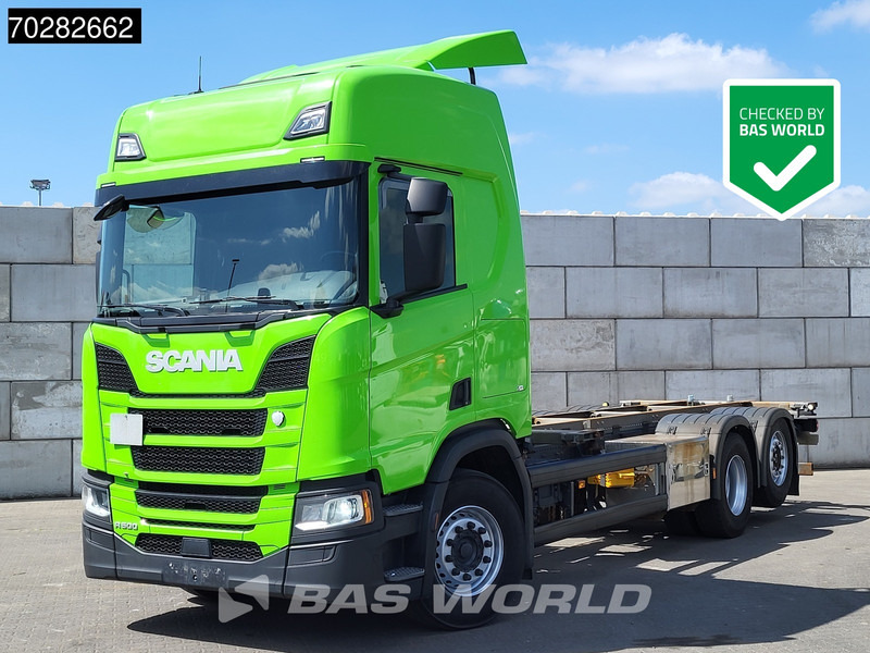 Scania R500 6X2 Retarder LED ACC Euro 6 - Containertransporter/ Wissellaadbak vrachtwagen: afbeelding 1 Scania R500 6X2 Retarder LED ACC Euro 6 - Containertransporter/ Wissellaadbak vrachtwagen: afbeelding 1