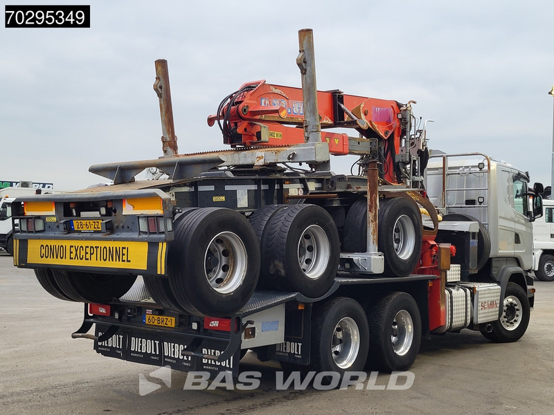 Scania R580 R 6X4 NL-Truck Diebolt D28.81 Kran Crane Holztransport + Dolly Retarder Euro 6 - Houttransport, Kraanwagen: afbeelding 5 Scania R580 R 6X4 NL-Truck Diebolt D28.81 Kran Crane Holztransport + Dolly Retarder Euro 6 - Houttransport, Kraanwagen: afbeelding 5