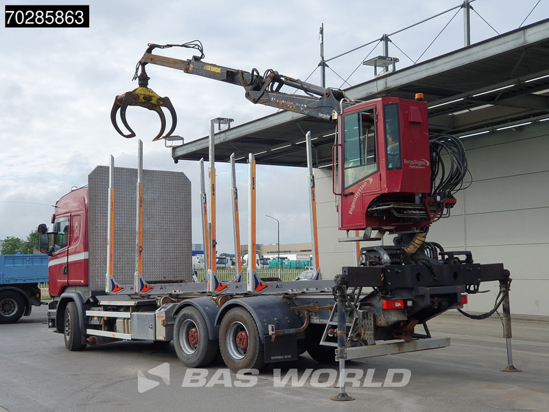 Scania R730 R 6X4 HIAB F108S 79 Crane Retarder Xenon BigAxle Loglift Automatic ACC Euro 6 - Houttransport, Kraanwagen: afbeelding 2 Scania R730 R 6X4 HIAB F108S 79 Crane Retarder Xenon BigAxle Loglift Automatic ACC Euro 6 - Houttransport, Kraanwagen: afbeelding 2