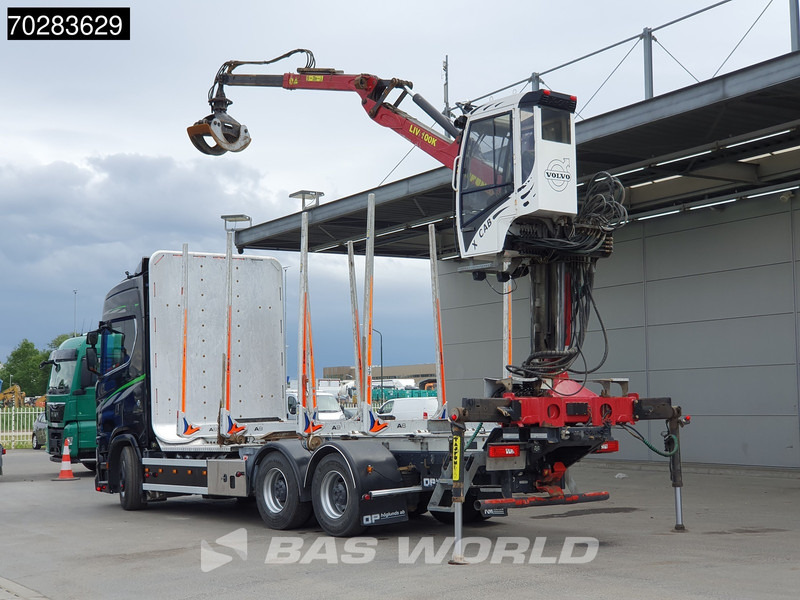 Scania S650 S 6X4 Tajfun LIV100K Kran Holztransport Retarder 3-Pedals Euro 6 - Houttransport, Kraanwagen: afbeelding 2 Scania S650 S 6X4 Tajfun LIV100K Kran Holztransport Retarder 3-Pedals Euro 6 - Houttransport, Kraanwagen: afbeelding 2