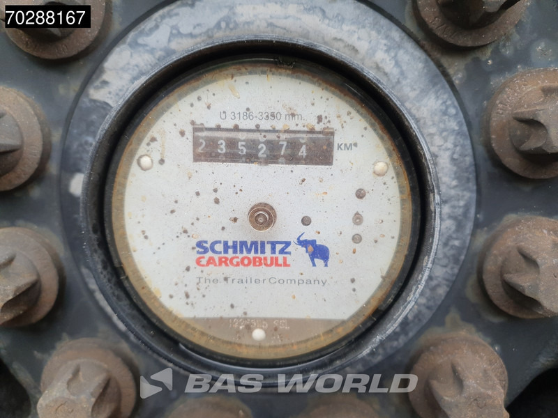 Koelwagen oplegger Schmitz Cargobull SCB*S3B 3 axles Doppelverdampfer Tailgate Palettenkasten Blumenbreit LBW: afbeelding 16