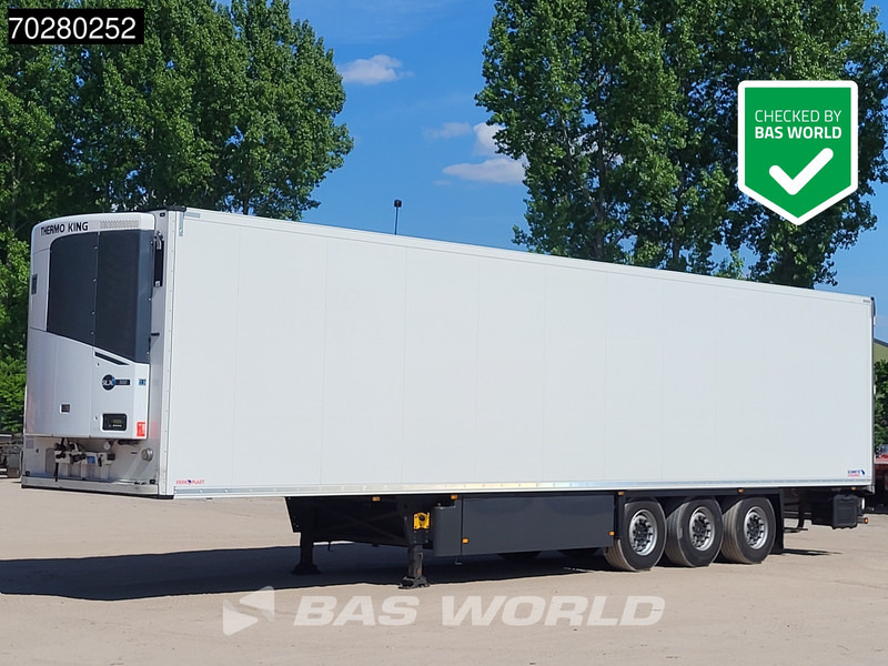 Schmitz Cargobull Thermko King SLXi 300 3 axles TÜV 03/26 blumenbreit Palettenkasten - Koelwagen oplegger: afbeelding 1 Schmitz Cargobull Thermko King SLXi 300 3 axles TÜV 03/26 blumenbreit Palettenkasten - Koelwagen oplegger: afbeelding 1