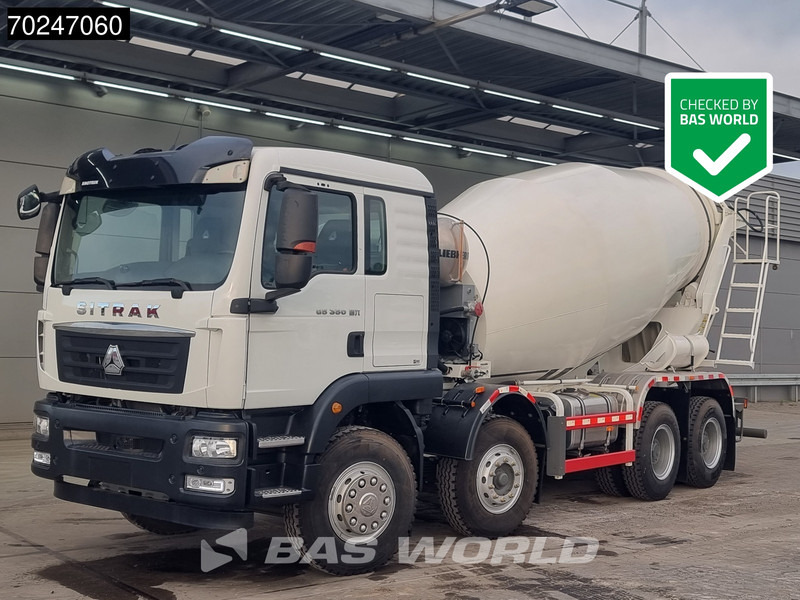 Sitrak G5 350 8X4 8m3 Liebherr HTM 804 H Mixer Big-Axle Steelsuspension - Betonmixer: afbeelding 1 Sitrak G5 350 8X4 8m3 Liebherr HTM 804 H Mixer Big-Axle Steelsuspension - Betonmixer: afbeelding 1