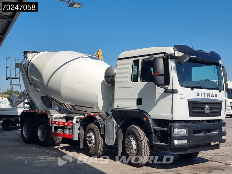 Sitrak G5 350 8X4 8m3 Liebherr Mixer Big-Axle Steelsuspension - Betonmixer: afbeelding 3 Sitrak G5 350 8X4 8m3 Liebherr Mixer Big-Axle Steelsuspension - Betonmixer: afbeelding 3
