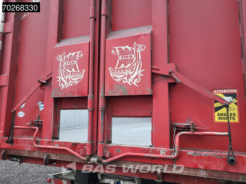 Kipper oplegger Stas S300CX 3 axles NL-Trailer 62m3 ALU: afbeelding 7