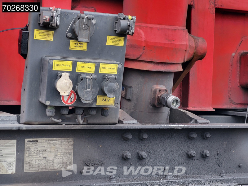 Kipper oplegger Stas S300CX 3 axles NL-Trailer 62m3 ALU: afbeelding 12