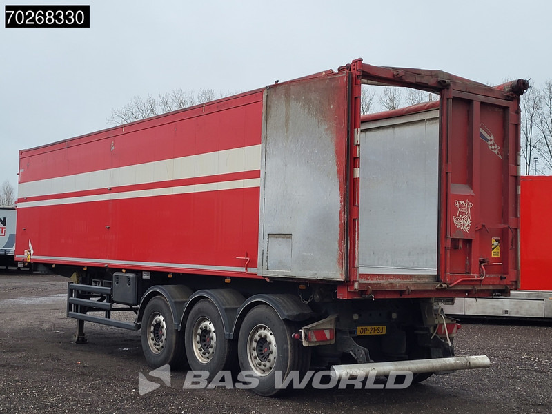 Kipper oplegger Stas S300CX 3 axles NL-Trailer 62m3 ALU: afbeelding 8