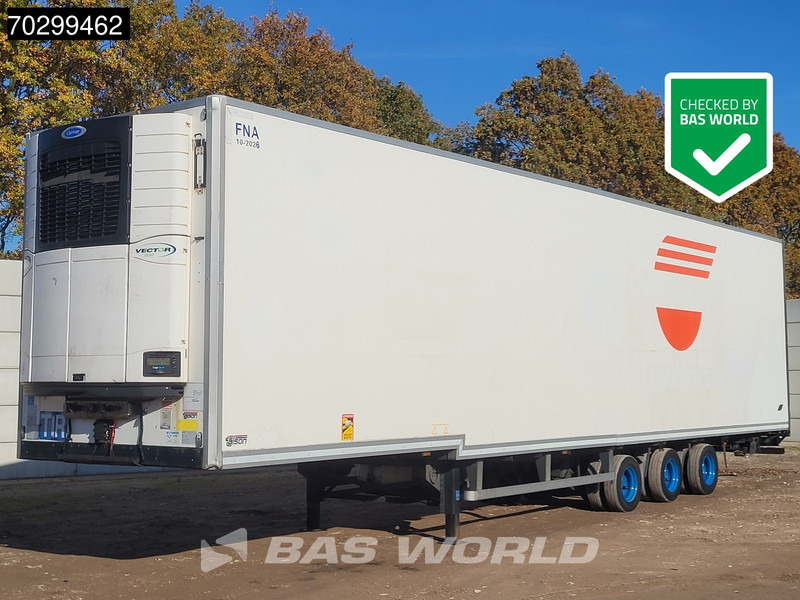 Talson Carrier Vector 1550 3 axles NL-Trailer Mega Aircargo Rollenbett Luftfracht Liftachse Blumenbreit - Koelwagen oplegger: afbeelding 1 Talson Carrier Vector 1550 3 axles NL-Trailer Mega Aircargo Rollenbett Luftfracht Liftachse Blumenbreit - Koelwagen oplegger: afbeelding 1