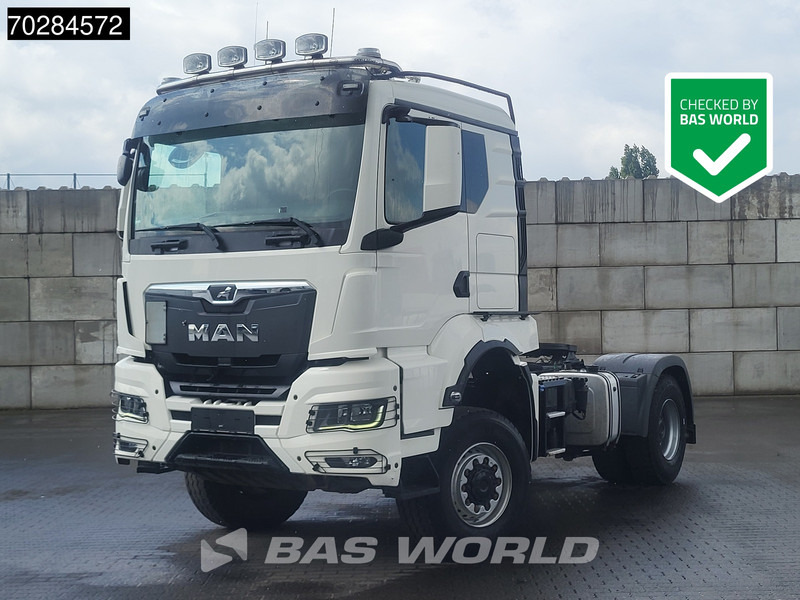 MAN TGS 22.510 4X4 4x4 Allrad! Big-Axle Hydraulik Drumbrakes Navi - Trekker: afbeelding 1 MAN TGS 22.510 4X4 4x4 Allrad! Big-Axle Hydraulik Drumbrakes Navi - Trekker: afbeelding 1
