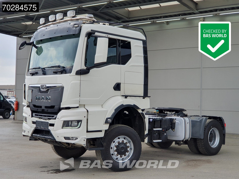 MAN TGS 22.510 4X4 4x4 Allrad! Big-Axle Hydraulik Drumbrakes Navi - Trekker: afbeelding 1 MAN TGS 22.510 4X4 4x4 Allrad! Big-Axle Hydraulik Drumbrakes Navi - Trekker: afbeelding 1