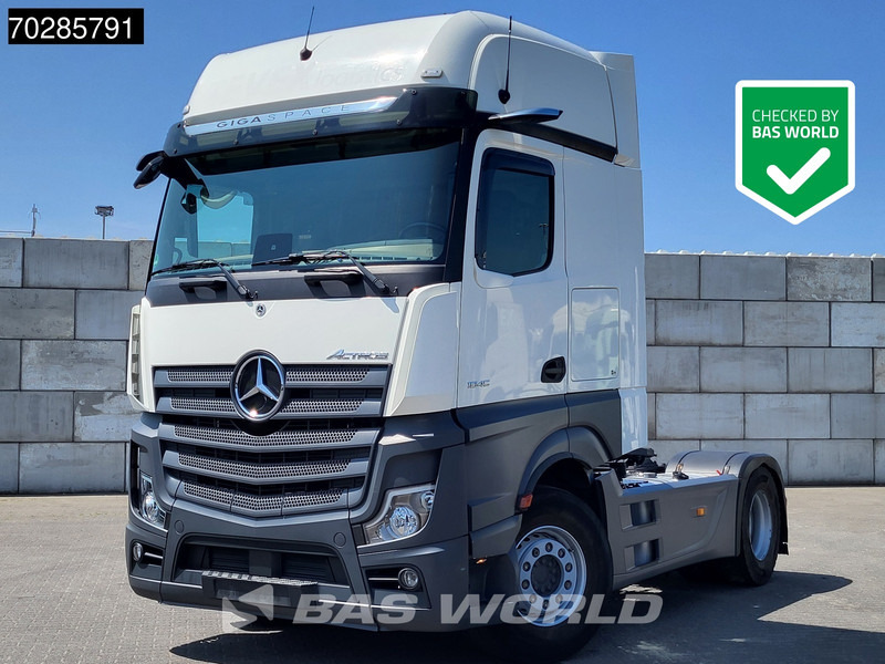 Mercedes-Benz Actros 1845 Actros 4X2 GigaSpace Retarder Standklima Mirrorcam Navi PPC - Trekker: afbeelding 1 Mercedes-Benz Actros 1845 Actros 4X2 GigaSpace Retarder Standklima Mirrorcam Navi PPC - Trekker: afbeelding 1