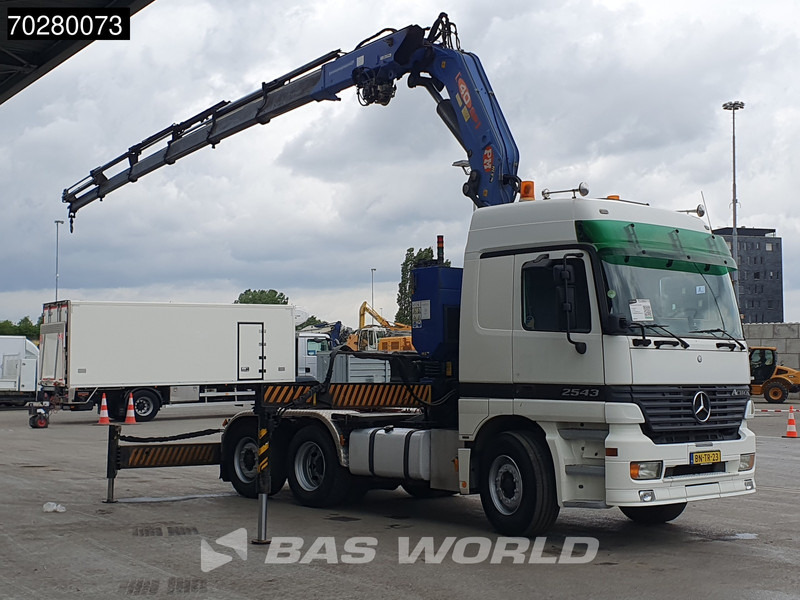 Mercedes-Benz Actros 2543 Actros 6X2 NL-Truck Liftachse 3-Pedals Kran PM 40 SP 2010 Euro 3 - Trekker: afbeelding 3 Mercedes-Benz Actros 2543 Actros 6X2 NL-Truck Liftachse 3-Pedals Kran PM 40 SP 2010 Euro 3 - Trekker: afbeelding 3